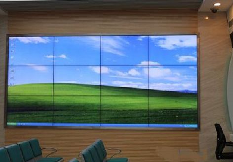 峨边彝族自治县液晶拼接屏的另类用法。